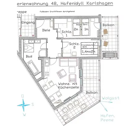 Karlshagen, Hafenidyll 48 Karlshagen